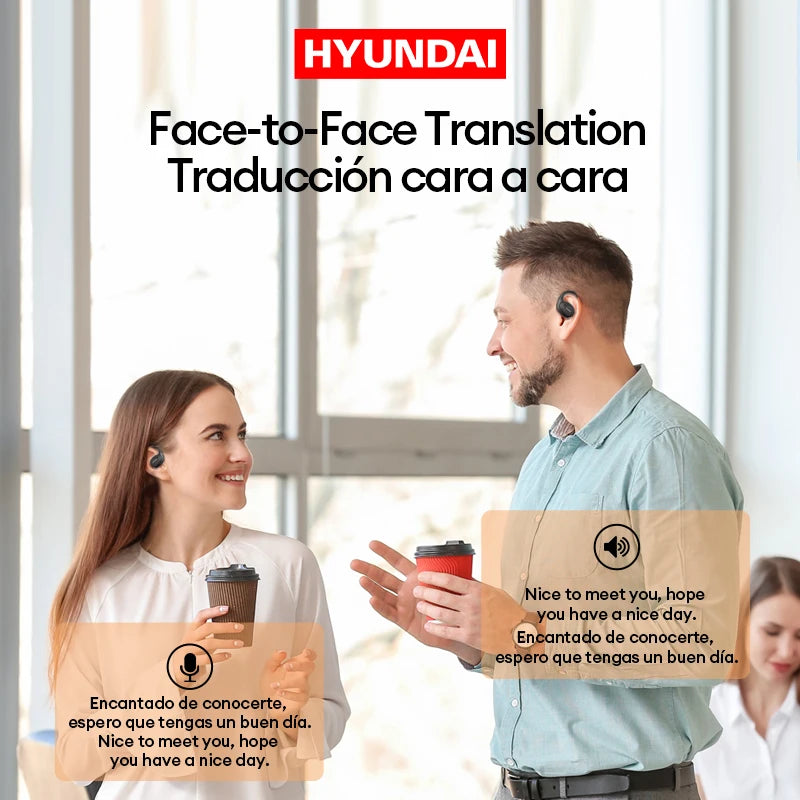 🌐🎧 HYUNDAI OpenAir5 AI – AI Translator + Music Earphones 🎵